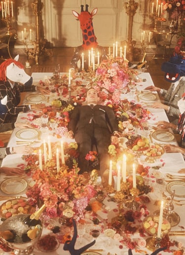 ... a thom browne feast  ...