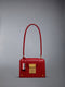 PEBBLE GRAIN MRS. THOM TRIANGLE BAG - RED