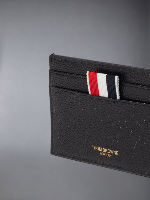 PEBBLE GRAIN DOUBLE SIDE CARD HOLDER