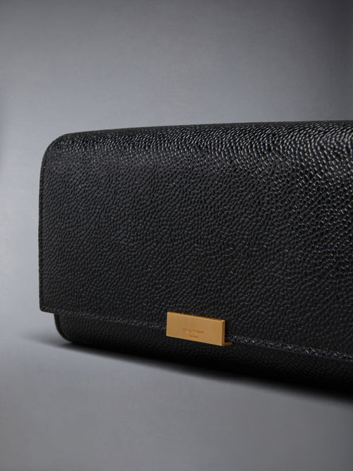 PEBBLE GRAIN PAVE WALLET