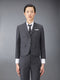 TWILL HIGH ARMHOLE SPORT COAT - DARK GREY