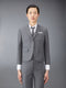 TWILL HIGH ARMHOLE SPORT COAT - MED GREY