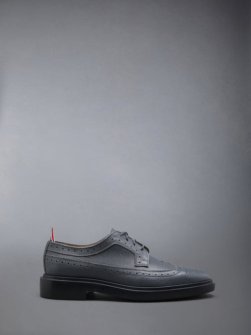 Pebble Grain Leather Longwing Brogue