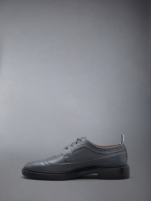 Pebble Grain Leather Longwing Brogue