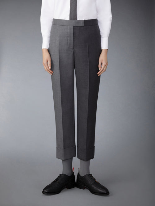 FUNMIX TWILL CLASSIC BACK STRAP TROUSERS