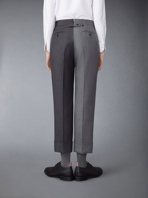 FUNMIX TWILL CLASSIC BACK STRAP TROUSERS