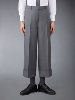 TWILL SACK TROUSERS