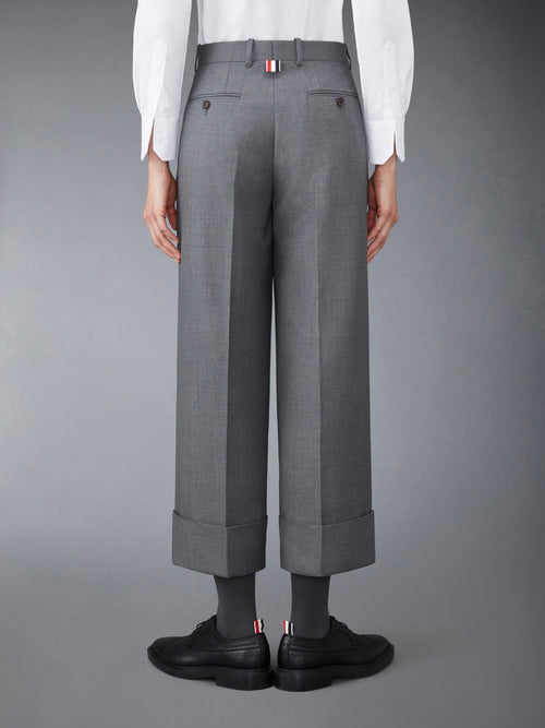 TWILL SACK TROUSERS