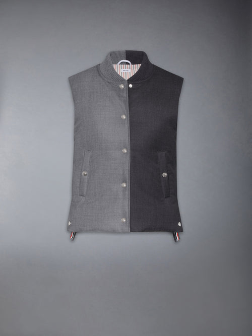 TWILL DOWN CLASSIC VEST