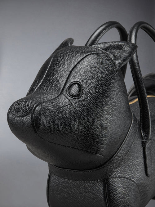 FOX BAG IN PEBBLE GRAIN LEATHER - L68, H38, W14