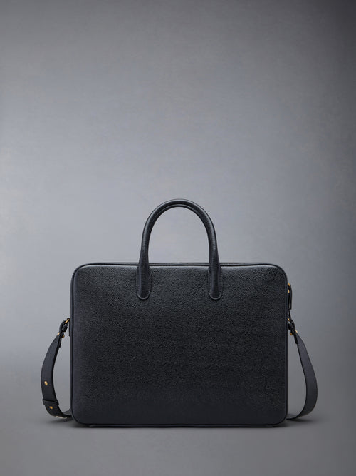 PEBBLE GRAIN DOUBLE COMPARTMENT BUSINESS BAG