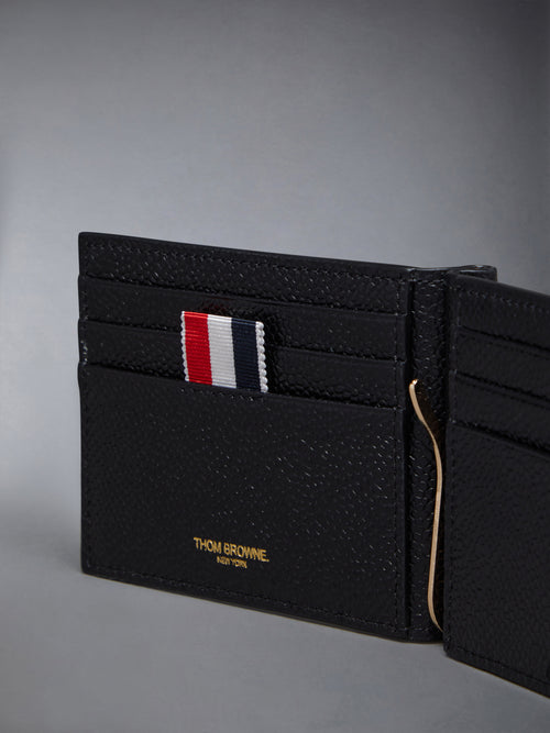 PEBBLE GRAIN MONEY CLIP WALLET