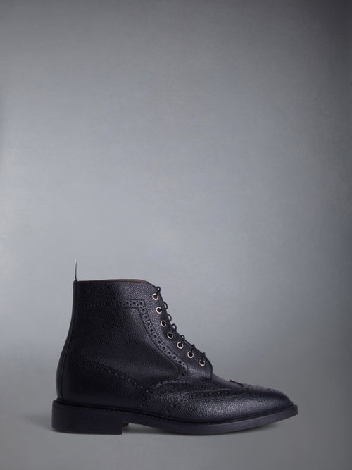 WINGTIP BROGUE BOOTS