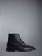 WINGTIP BROGUE BOOTS - BLACK