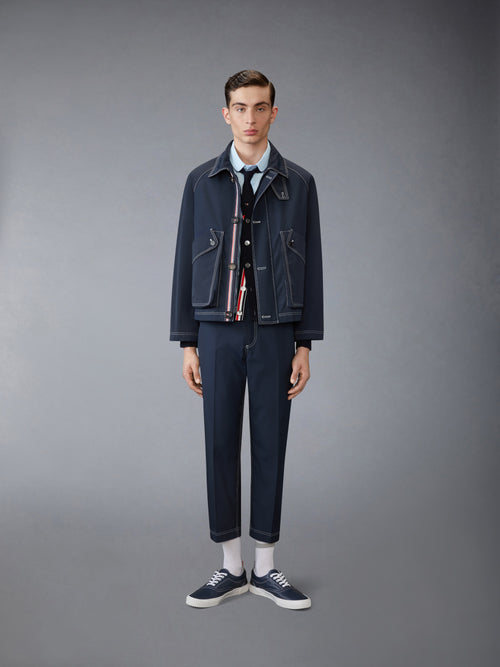 TYPEWRITER CLOTH CROPPED FIELD JACKET