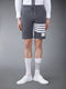 Classic Loopback 4-Bar Sweatshorts - DARK GREY