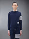 CLASSIC LOOPBACK 4-BAR SWEATSHIRT - NAVY