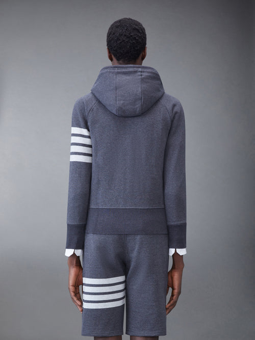 CLASSIC LOOPBACK 4-BAR ZIP HOODIE