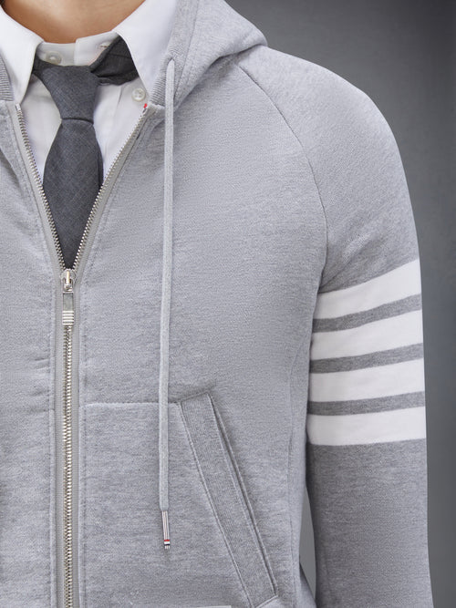 CLASSIC LOOPBACK 4-BAR FULL ZIP HOODIE