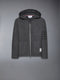 DOUBLE FACE TECH 4-BAR JACKET - MED GREY