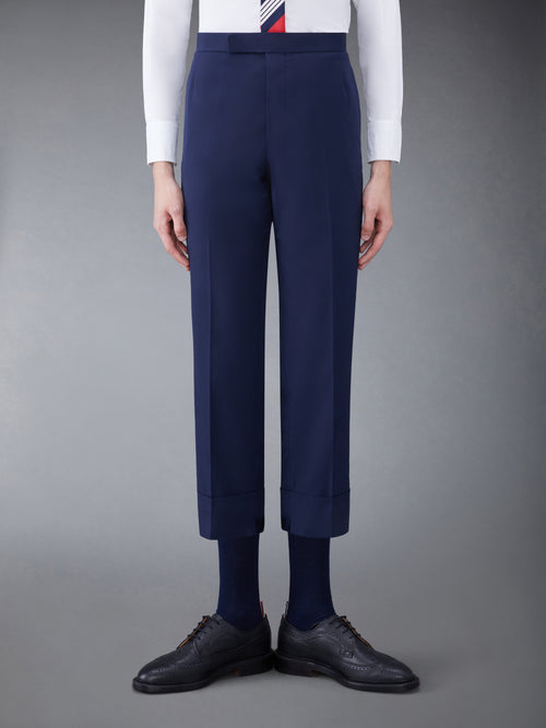 TYPEWRITER CLOTH CLASSIC BACKSTRAP TROUSER