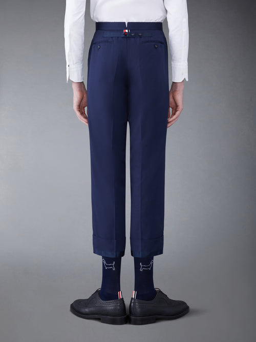 TYPEWRITER CLOTH CLASSIC BACKSTRAP TROUSER