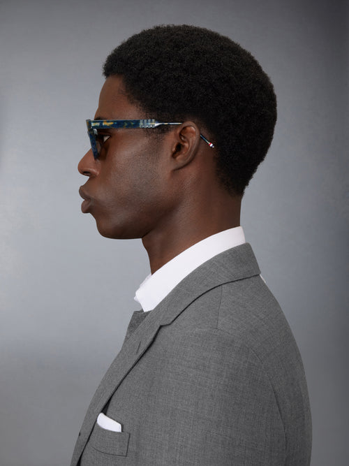 ACETATE RECTANGULAR SUNGLASSES