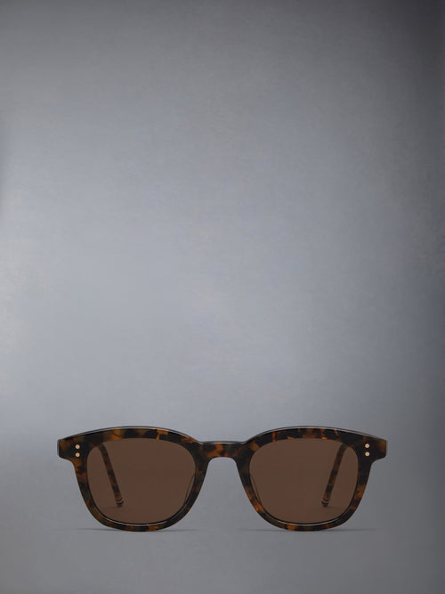 TOKYO TORTOISE ACETATE RECTANGULAR SUNGLASSES