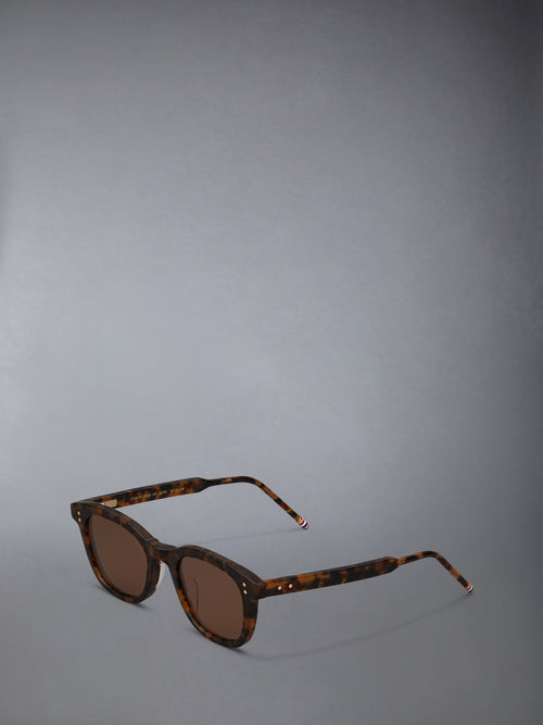 TOKYO TORTOISE ACETATE RECTANGULAR SUNGLASSES