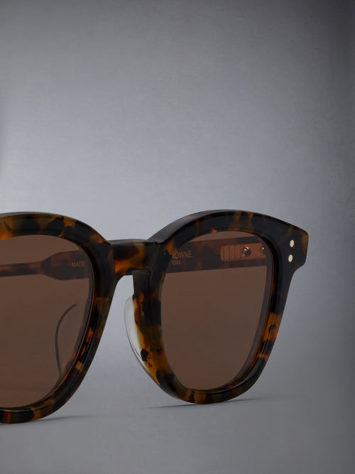 TOKYO TORTOISE ACETATE RECTANGULAR SUNGLASSES