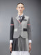 FUNMIX WOOL FRESCO HIGH ARMHOLE SPORT COAT - DARK GREY