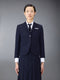 SCHOOL UNIFORM PLAIN WEAVE HIGH ARMHOLE SPORT COAT - NAVY