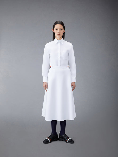 OXFORD A-LINE SHIRTDRESS