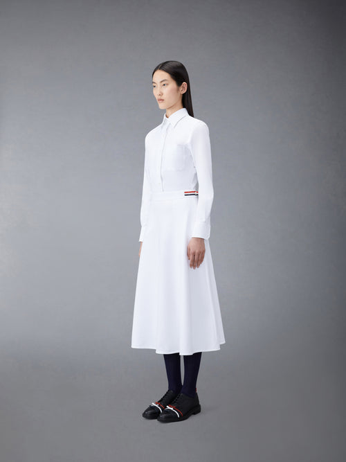 OXFORD A-LINE SHIRTDRESS