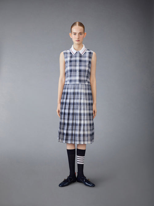 MADRAS CHECK SHIRTDRESS