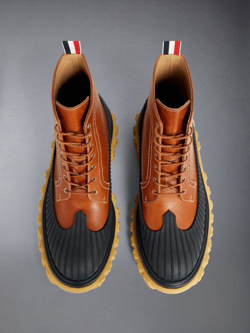 CALF RUBBER SOLE LONGWING DUCK BOOTS