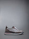 Calf Suede Tech Runner - LT GREY