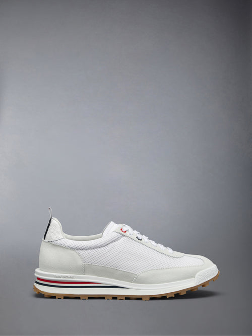 WHITE NYLON TECH RUNNER