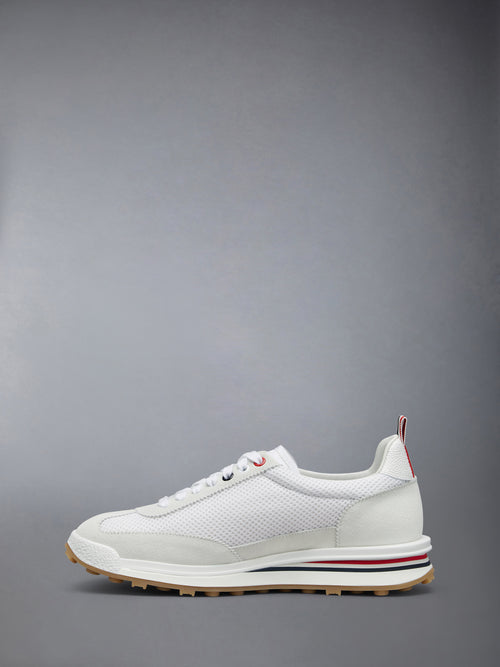 WHITE NYLON TECH RUNNER