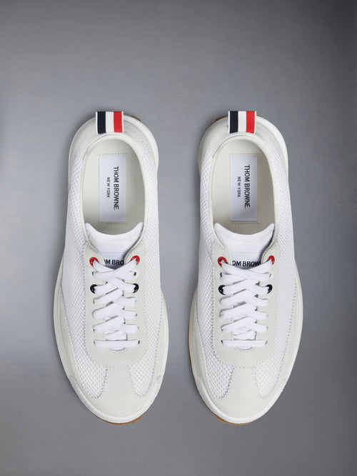 WHITE NYLON TECH RUNNER