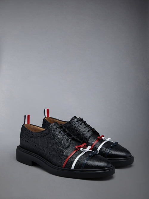 RUBBER SOLE 3-BOW LONGWING BROGUE