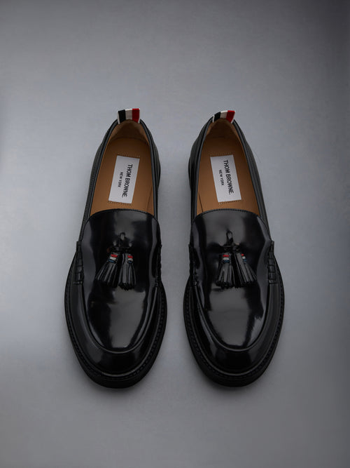 POLISHED CALF TASSEL LOAFER