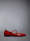 THOM JOHN BALLERINA FLAT - RED