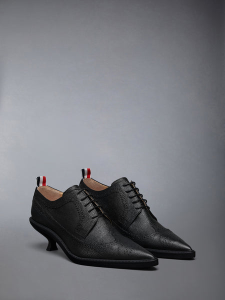 LEATHER SOLE HEELED LONGWING BROGUE