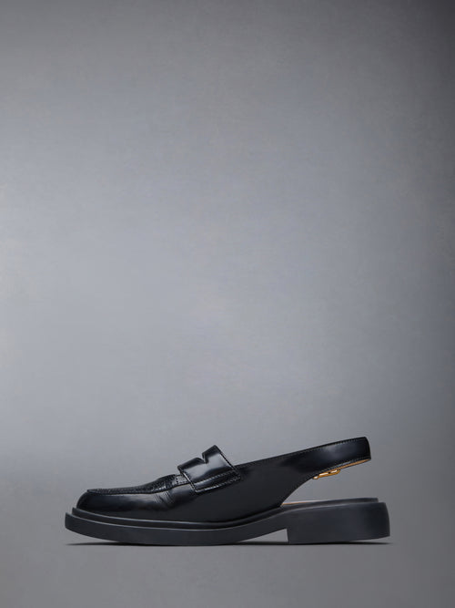 SPAZZOLATO SLINGBACK PENNY LOAFER