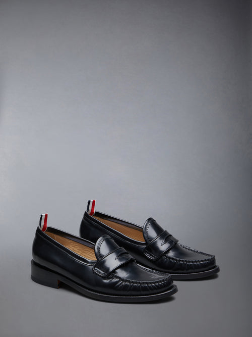 SPAZZOLATO PLEATED VARSITY LOAFER