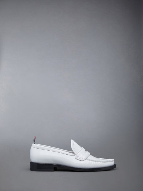 SPAZZOLATO PLEATED VARSITY LOAFER