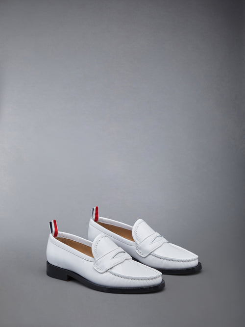 SPAZZOLATO PLEATED VARSITY LOAFER