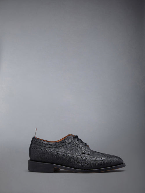 PEBBLE GRAIN LEATHER SOLE LONGWING BROGUE