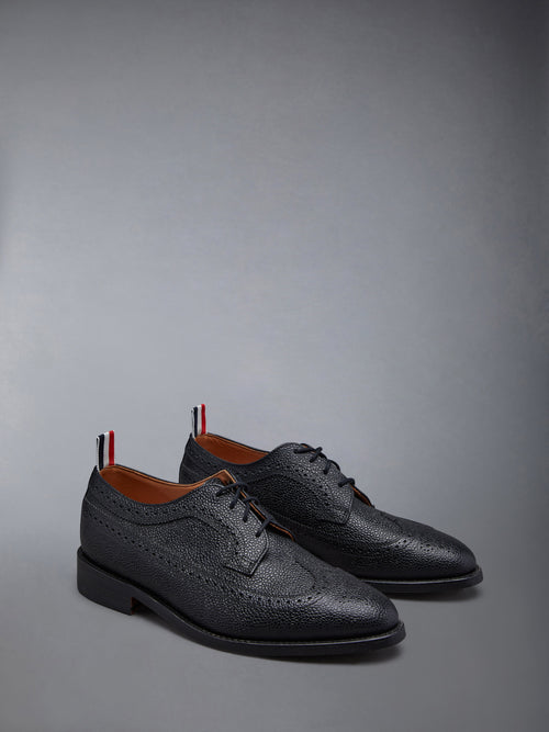 PEBBLE GRAIN LEATHER SOLE LONGWING BROGUE